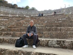 Efes antik tiyatroda