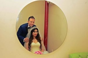 Kızım Burcu ve eşi Gökhan Otabaşı